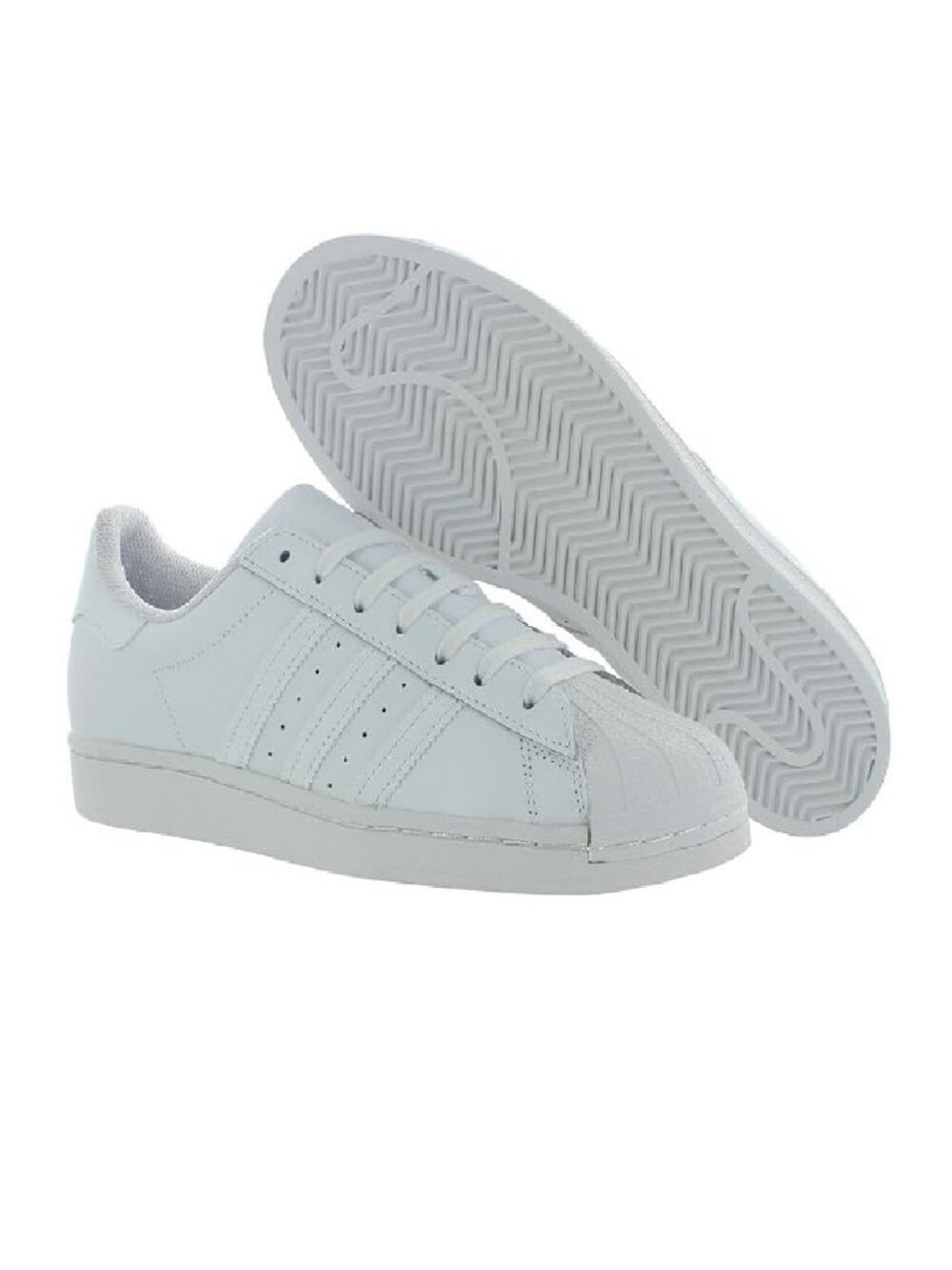 Adidas Superstar Shoes Men's, White, Size 8